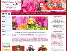 Tablet Screenshot of metroflowerdelivery.com